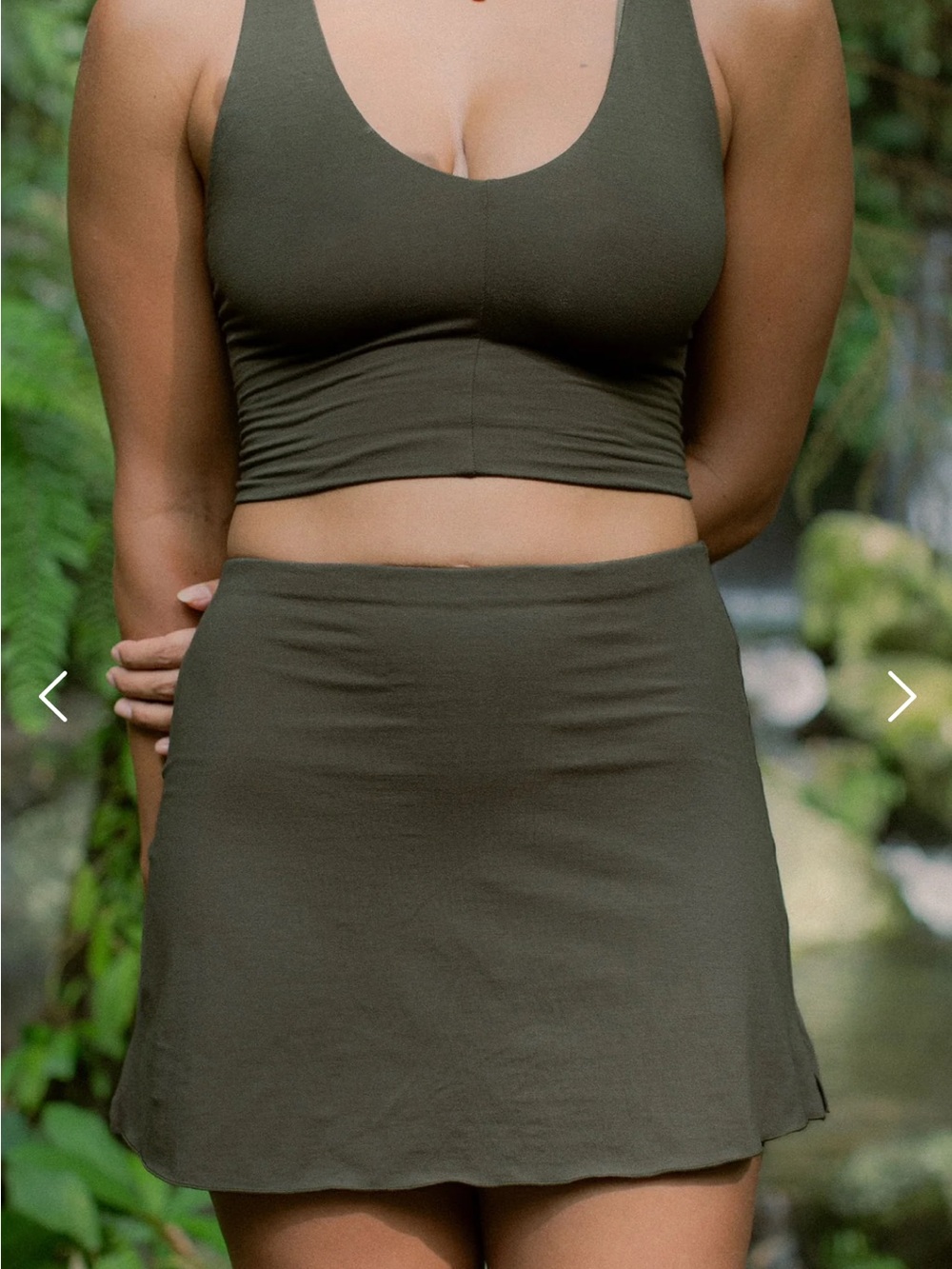 Indigo Luna Earth Angel Skort Forest
